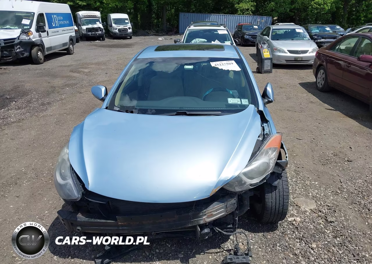 2013 Hyundai Elantra Limited VIN:KMHDH4AE5DU596311 - 12