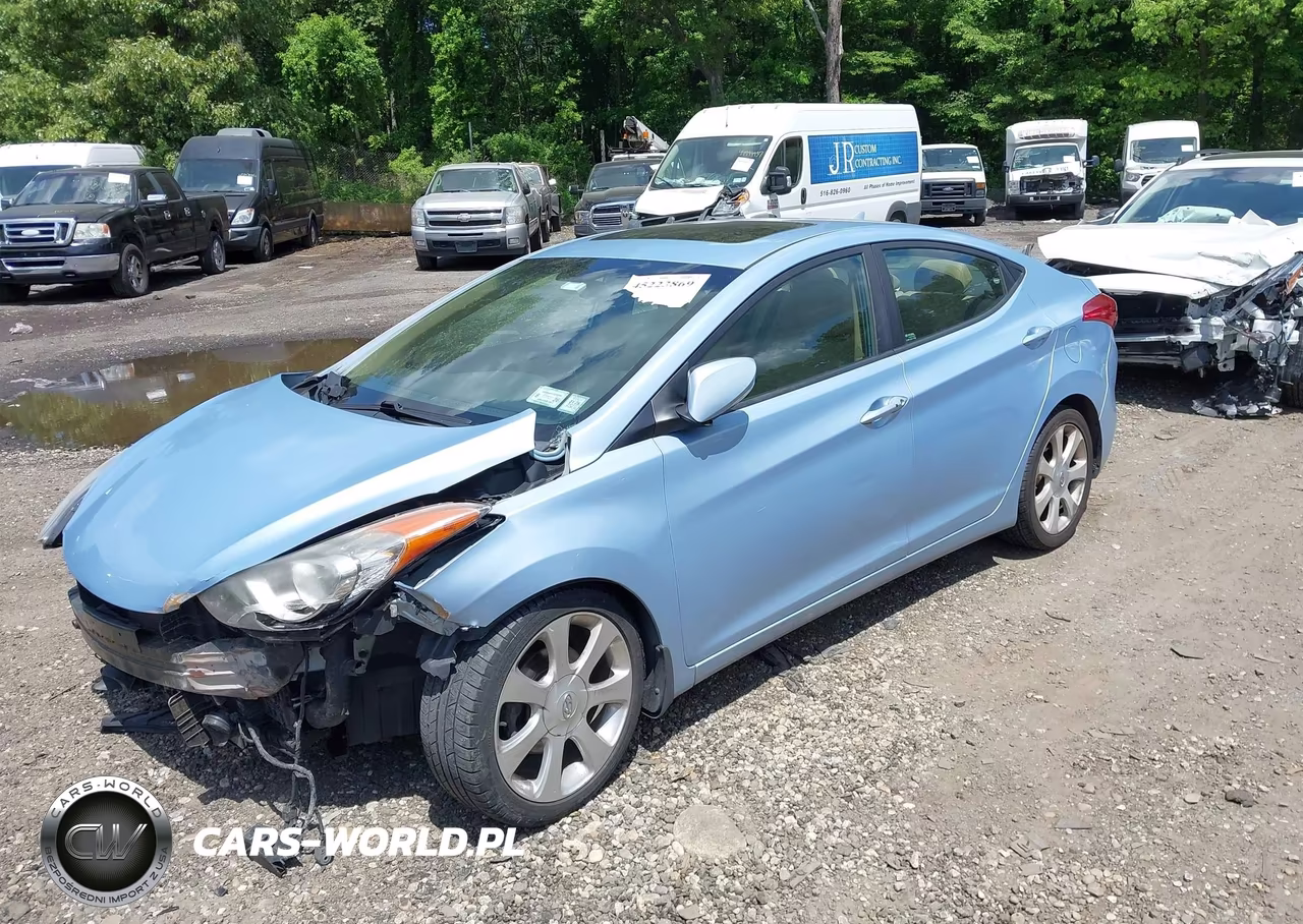 2013 Hyundai Elantra Limited VIN:KMHDH4AE5DU596311 - 2