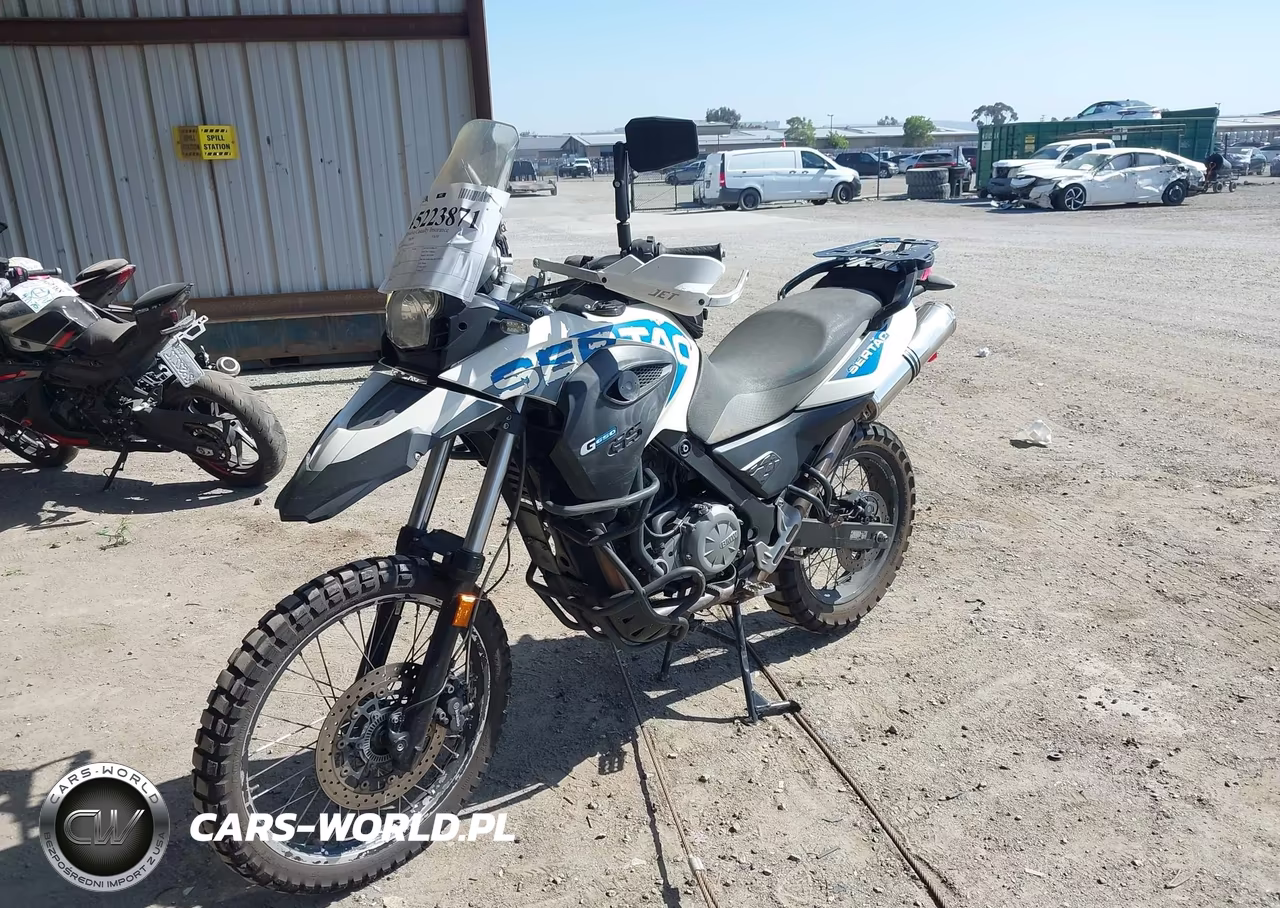 2012 BMW G650 Sertao VIN:WB1014605CZC95270 - 2