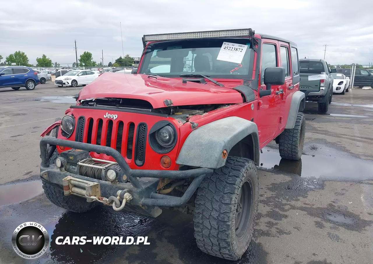 2012 Jeep Wrangler Unlimited Sport VIN:1C4BJWDG9CL133228 - 2