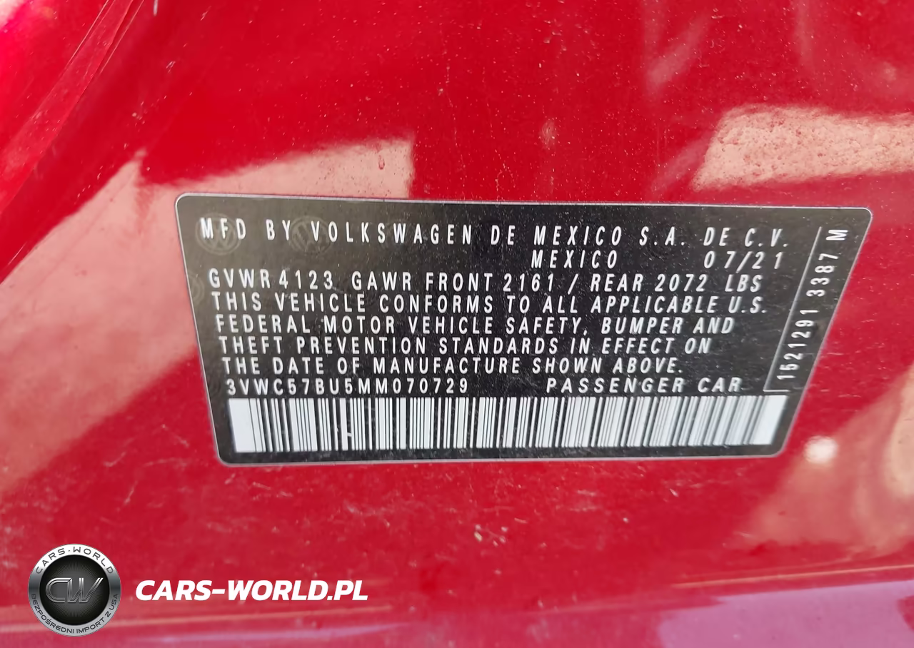 2021 Volkswagen Jetta 1.4T R-Line-1.4T S-1.4T Se VIN:3VWC57BU5MM070729 - 9