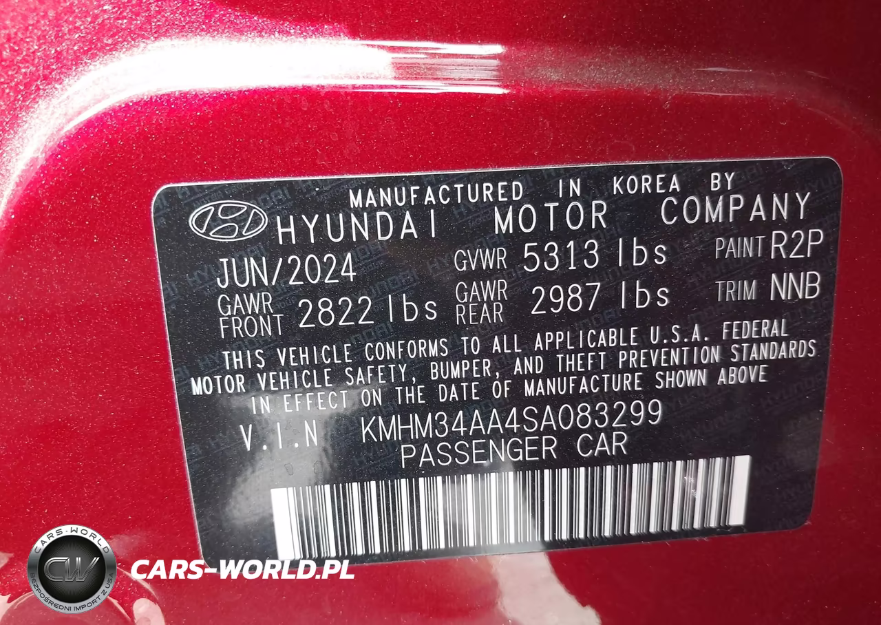 2025 Hyundai Ioniq 6 Sel VIN:KMHM34AA4SA083299 - 9