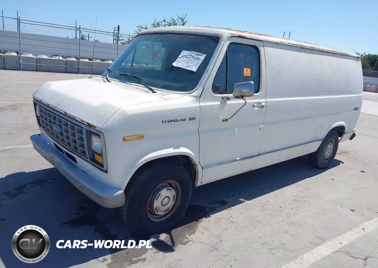 1989 Ford Econoline E150 Van VIN:1FTDE14N2KHC44655 - 2