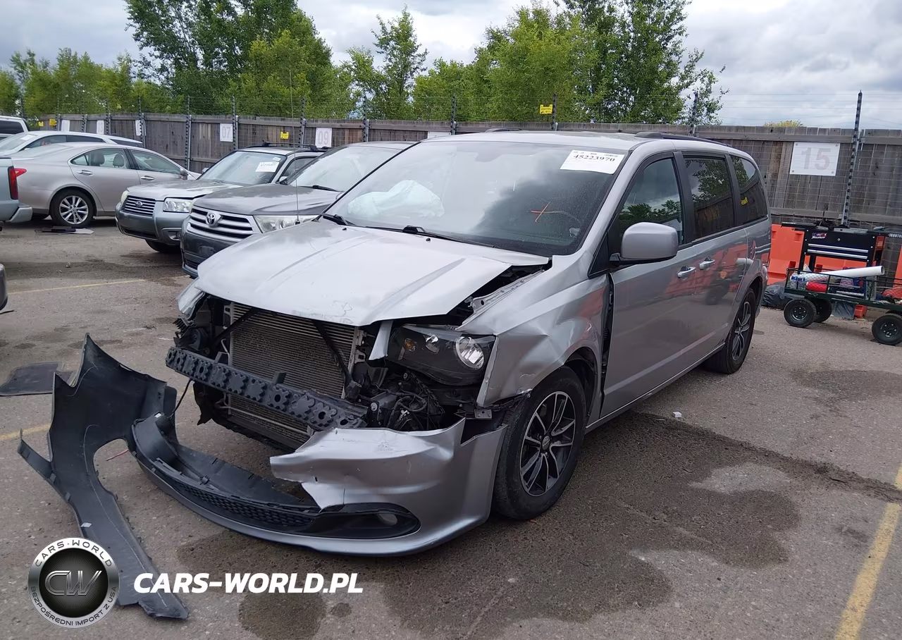2018 Dodge Grand Caravan Gt VIN:2C4RDGEG0JR282495 - 2