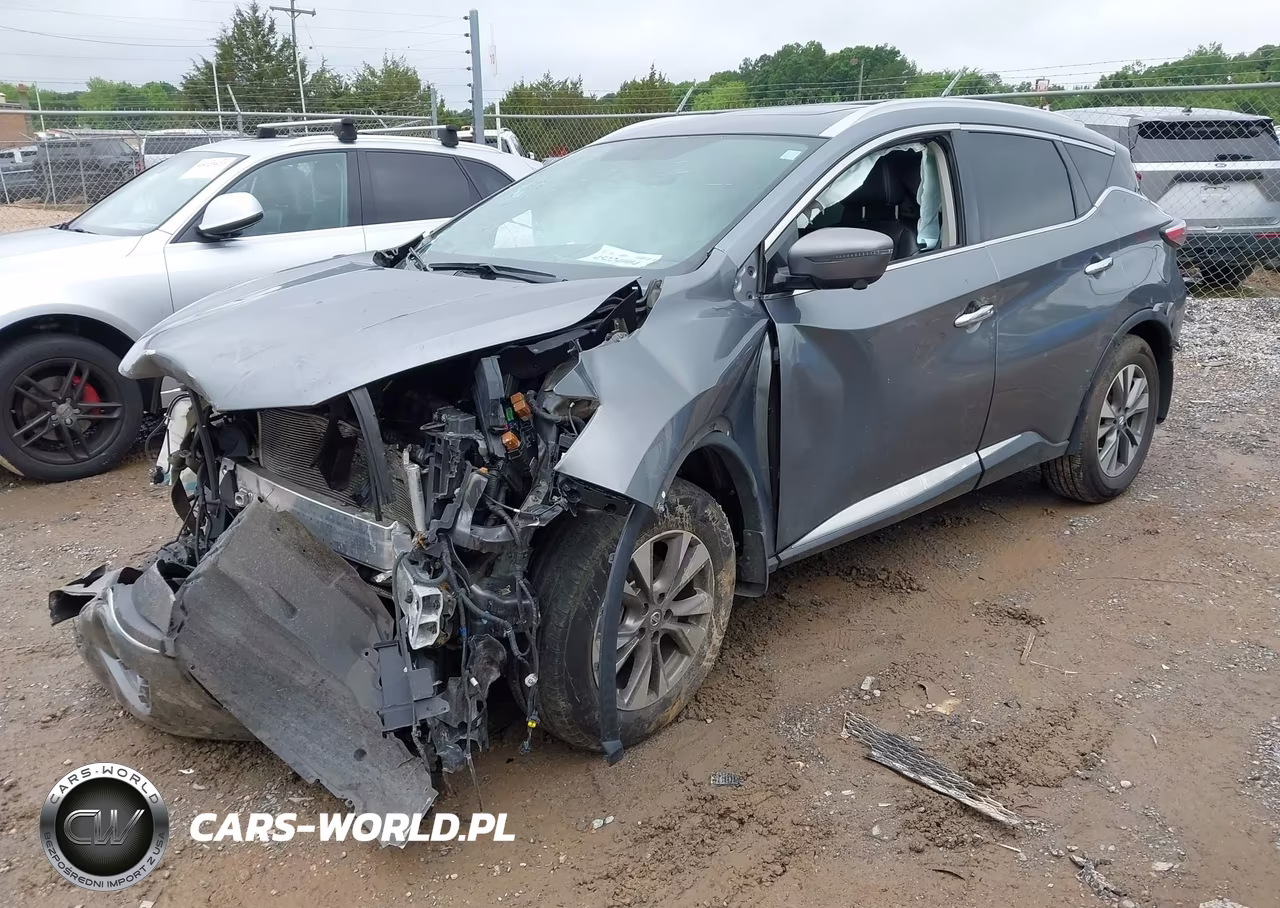 2018 Nissan Murano Sl VIN:5N1AZ2MH3JN114211 - 2
