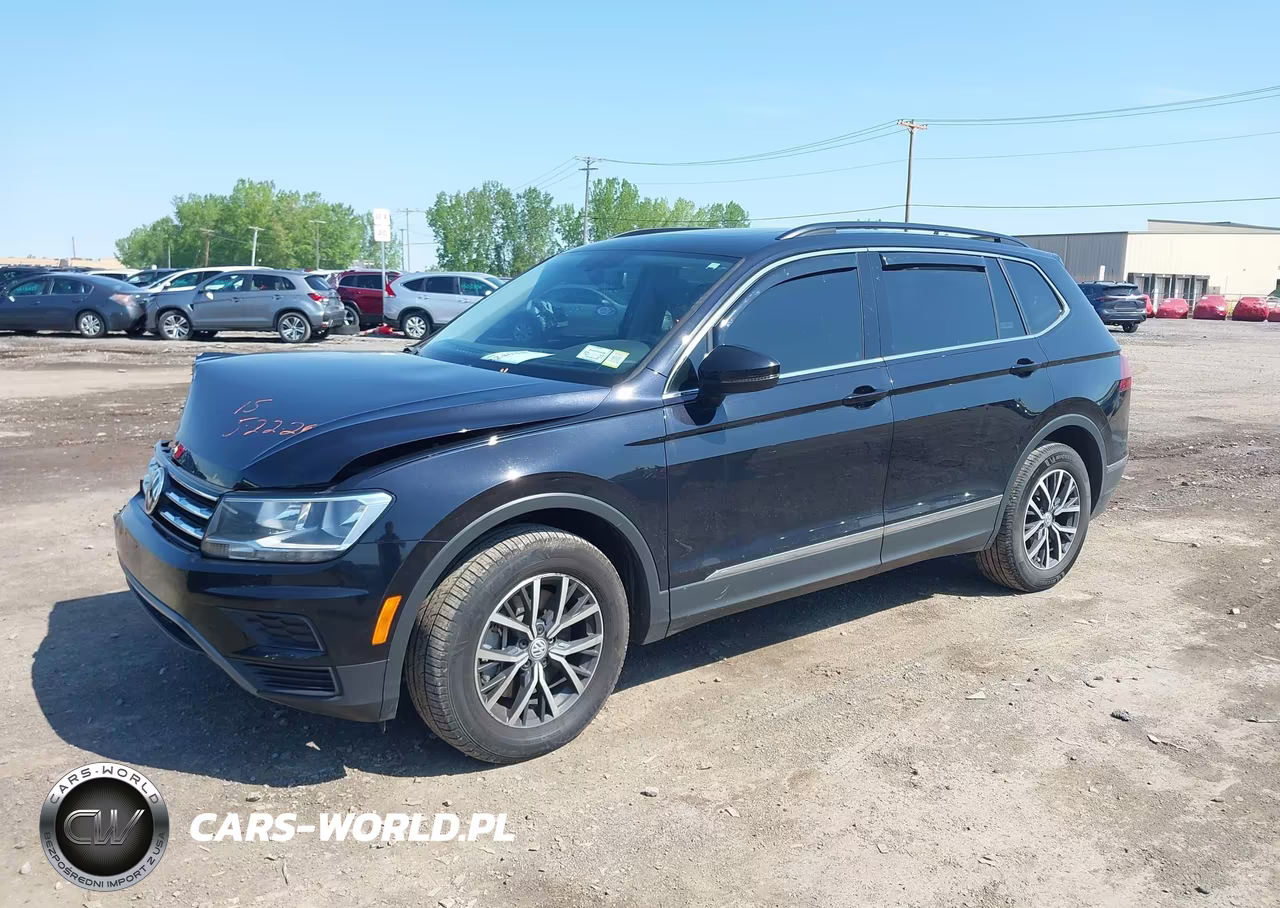 2020 Volkswagen Tiguan 2.0T Se-2.0T Se R-Line Black-2.0T Sel VIN:3VV3B7AX4LM033226 - 2