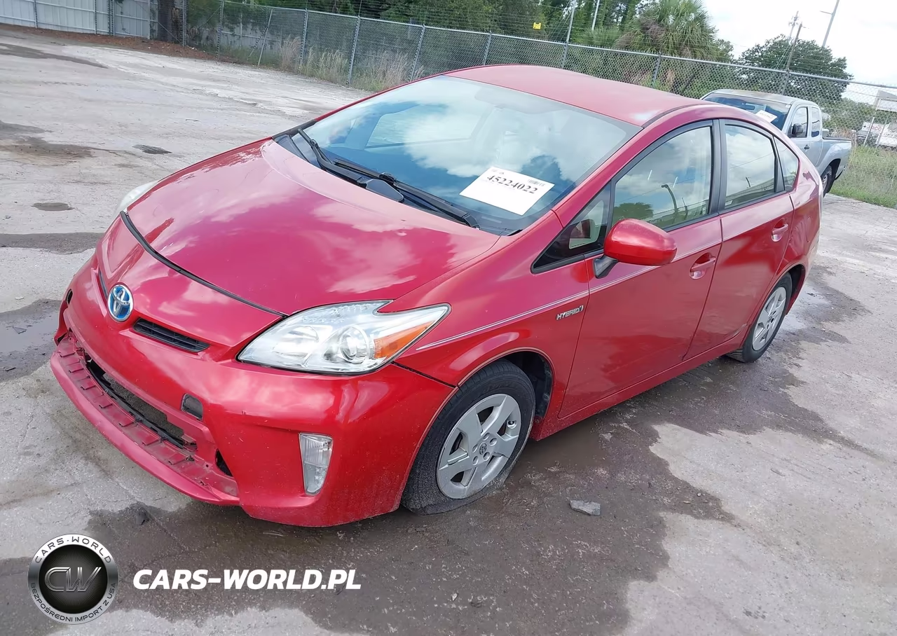 2012 Toyota Prius Two VIN:JTDKN3DU7C5458697 - 2