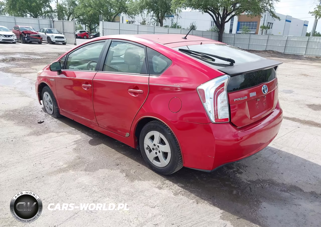 2012 Toyota Prius Two VIN:JTDKN3DU7C5458697 - 3