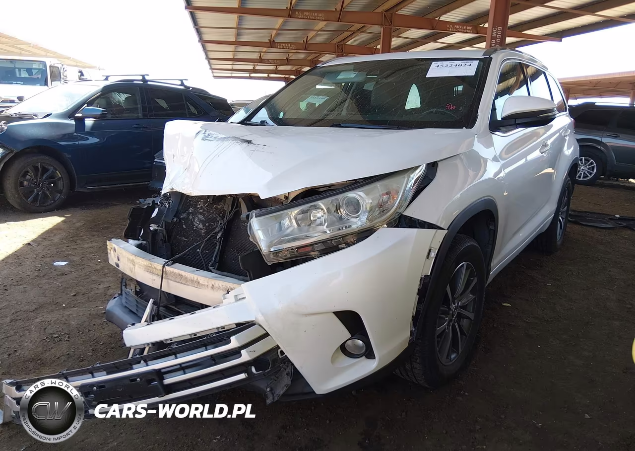 2017 Toyota Highlander Xle VIN:5TDKZRFH4HS525992 - 2