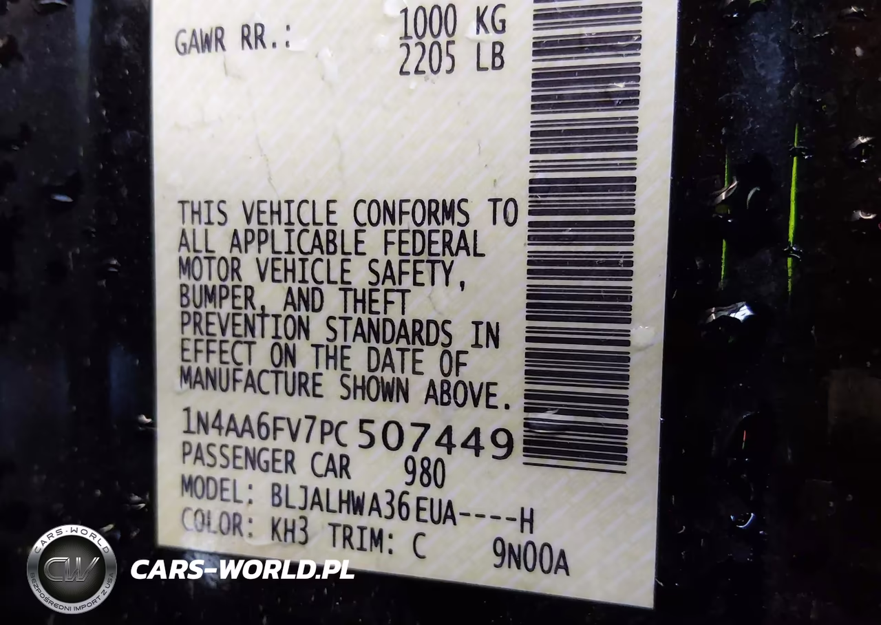 2023 Nissan Maxima Platinum Xtronic Cvt VIN:1N4AA6FV7PC507449 - 9