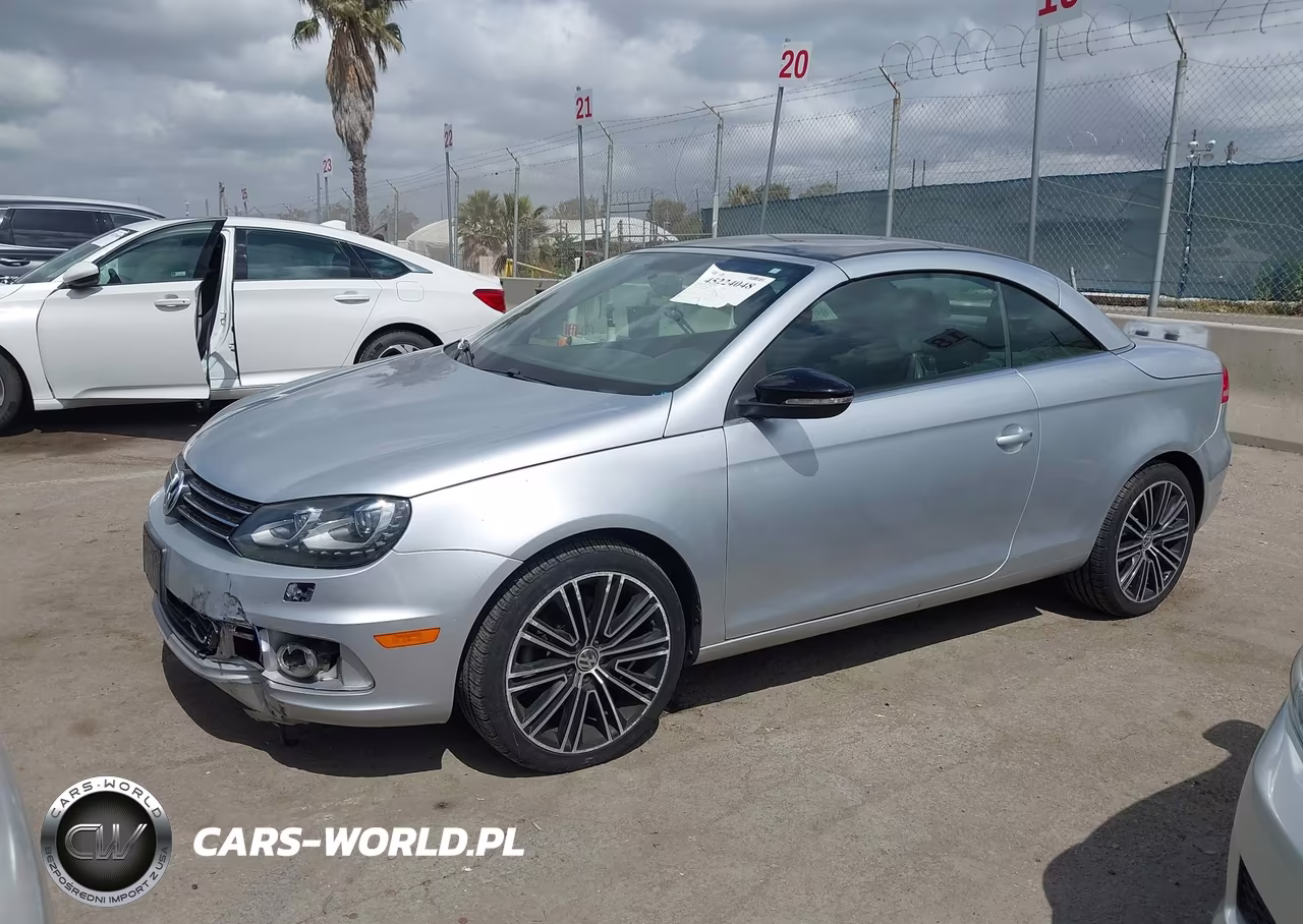 2013 Volkswagen Eos Sport VIN:WVWBW8AH7DV001424 - 2