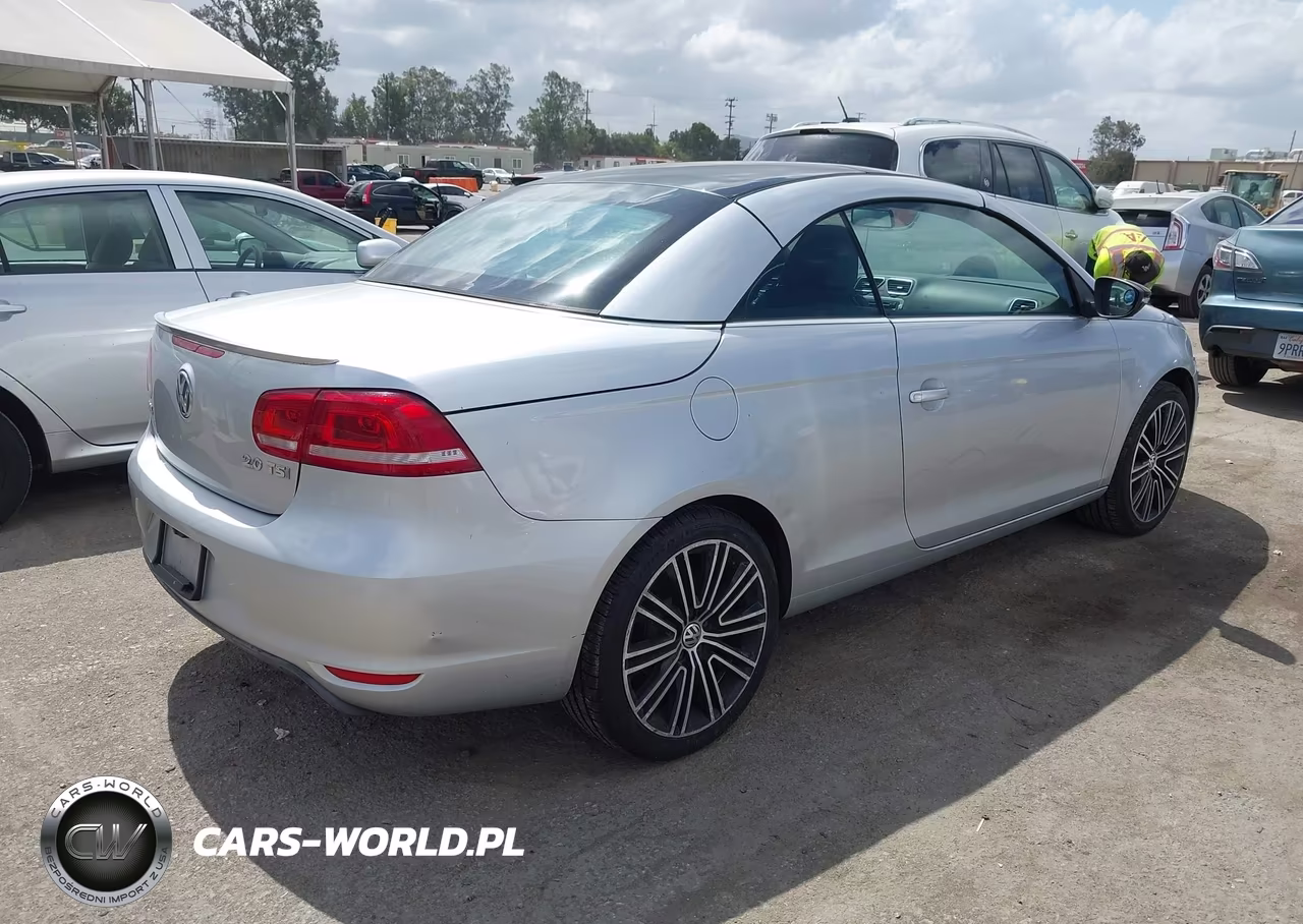 2013 Volkswagen Eos Sport VIN:WVWBW8AH7DV001424 - 4