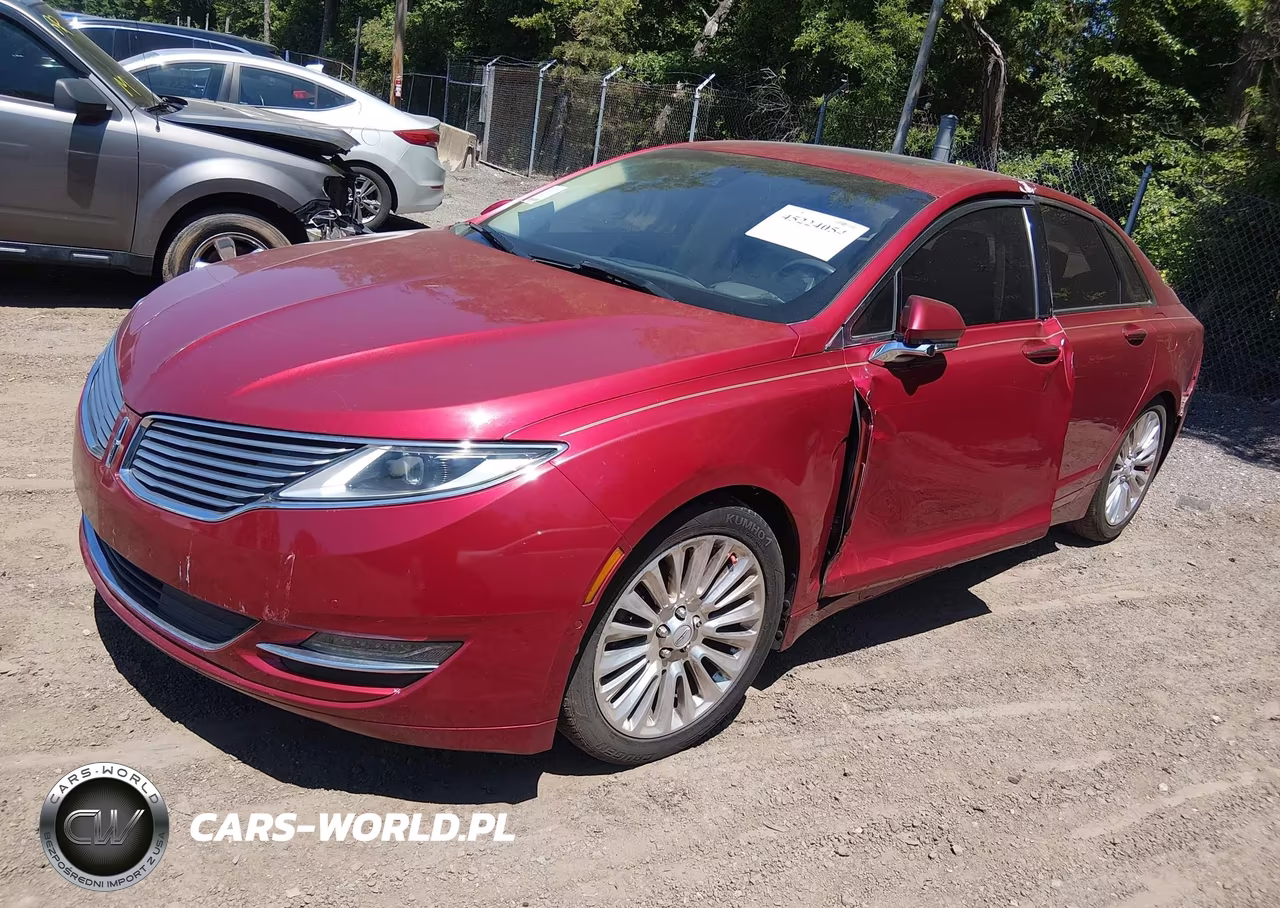 2014 Lincoln Mkz VIN:3LN6L2GK9ER831116 - 2