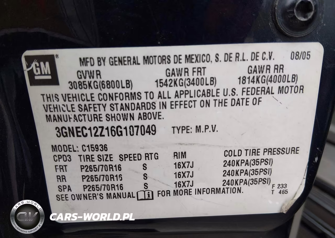 2006 Chevrolet Avalanche 1500 Ls VIN:3GNEC12Z16G107049 - 9