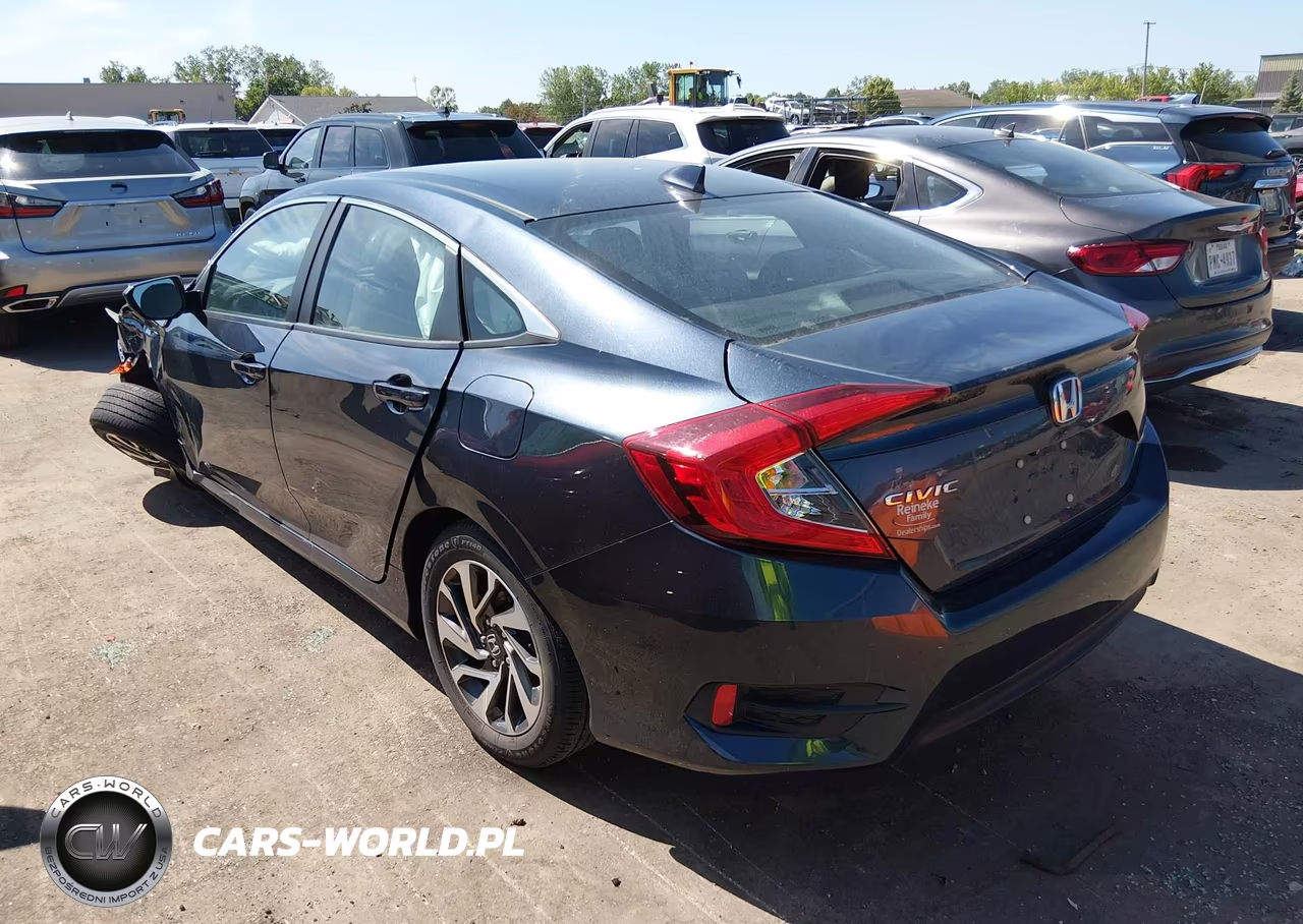 2017 Honda Civic Ex VIN:19XFC2F75HE078813 - 3