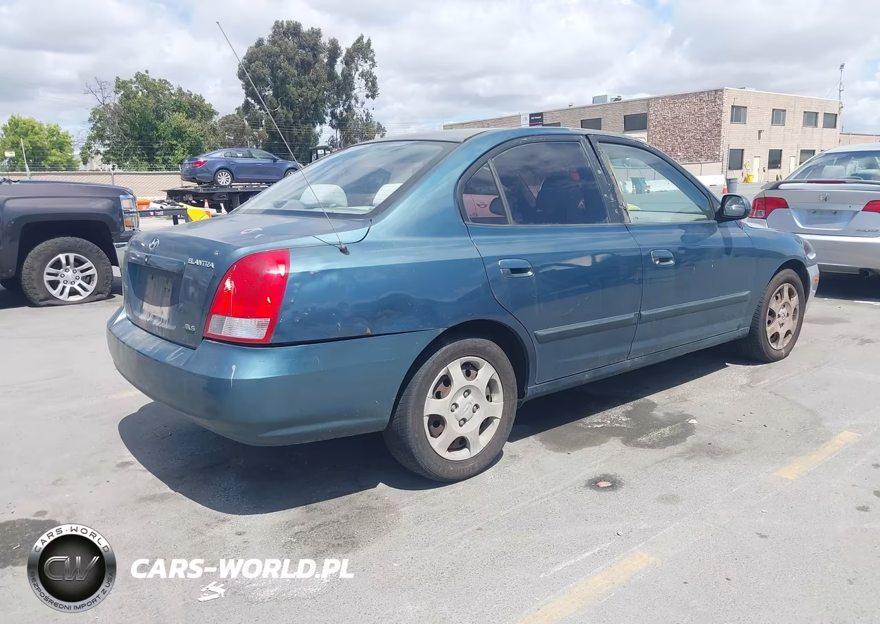2002 Hyundai Elantra Gls VIN:KMHDN45D22U402549 - 4