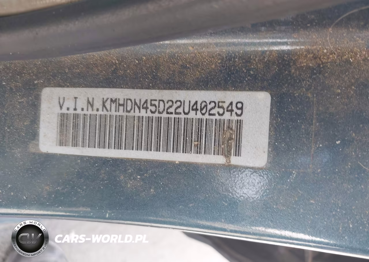 2002 Hyundai Elantra Gls VIN:KMHDN45D22U402549 - 9