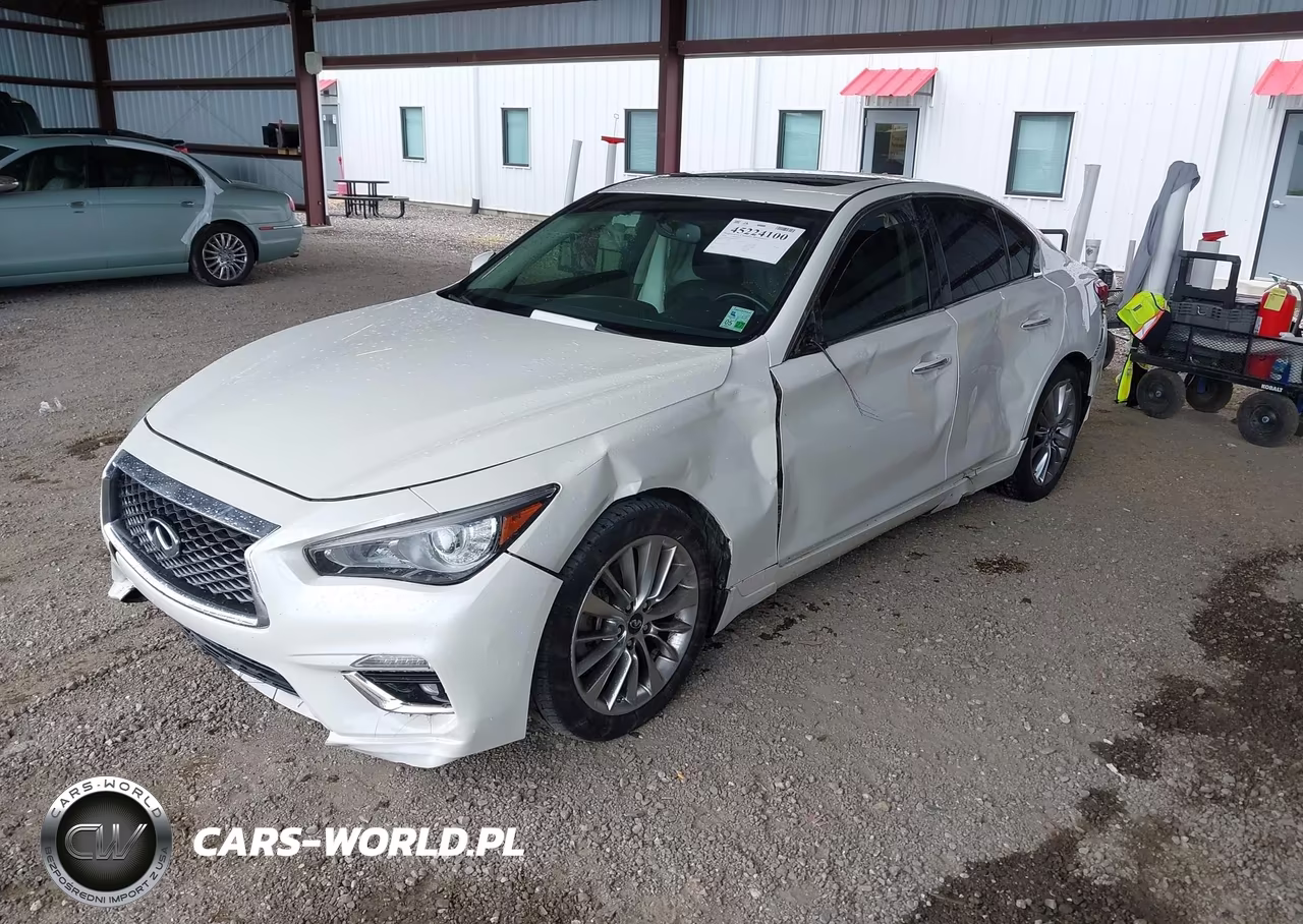 2018 Infiniti Q50 3.0T Luxe VIN:JN1EV7AP0JM350768 - 2
