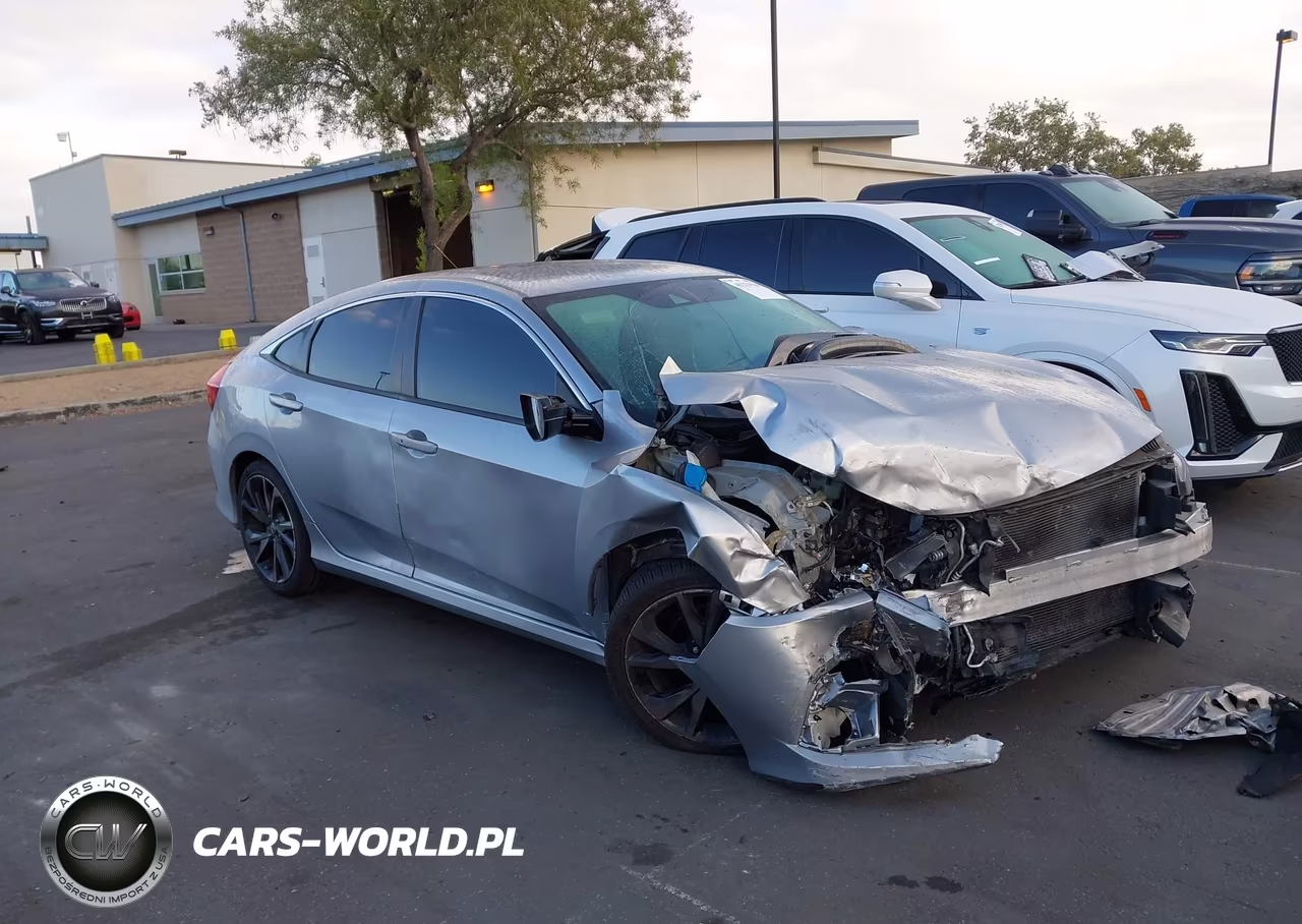 2019 Honda Civic Sport VIN:2HGFC2F88KH501177 - 13