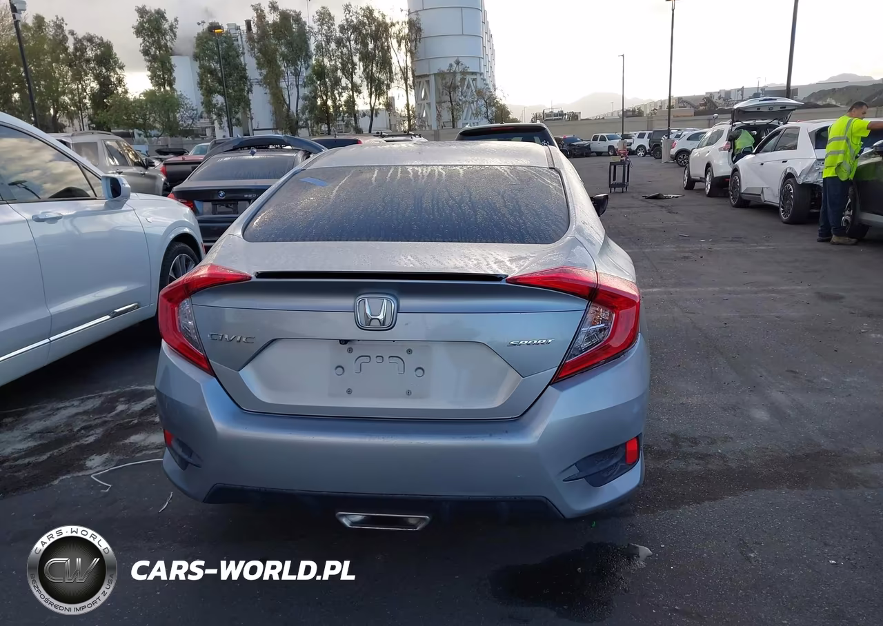 2019 Honda Civic Sport VIN:2HGFC2F88KH501177 - 16