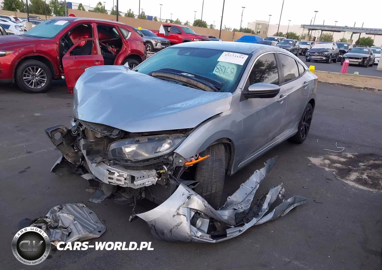 2019 Honda Civic Sport VIN:2HGFC2F88KH501177 - 2