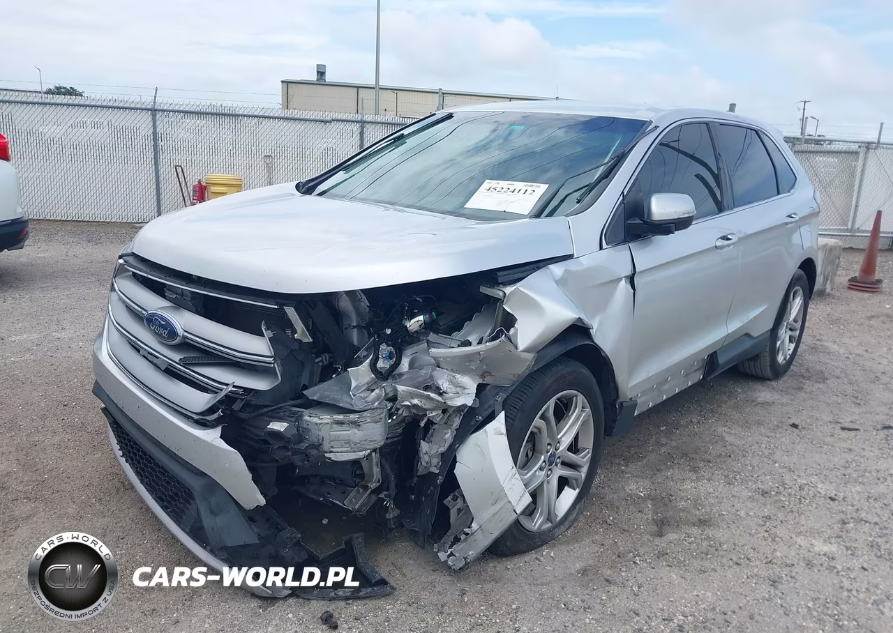 2017 Ford Edge Titanium VIN:2FMPK3K94HBB19844 - 2