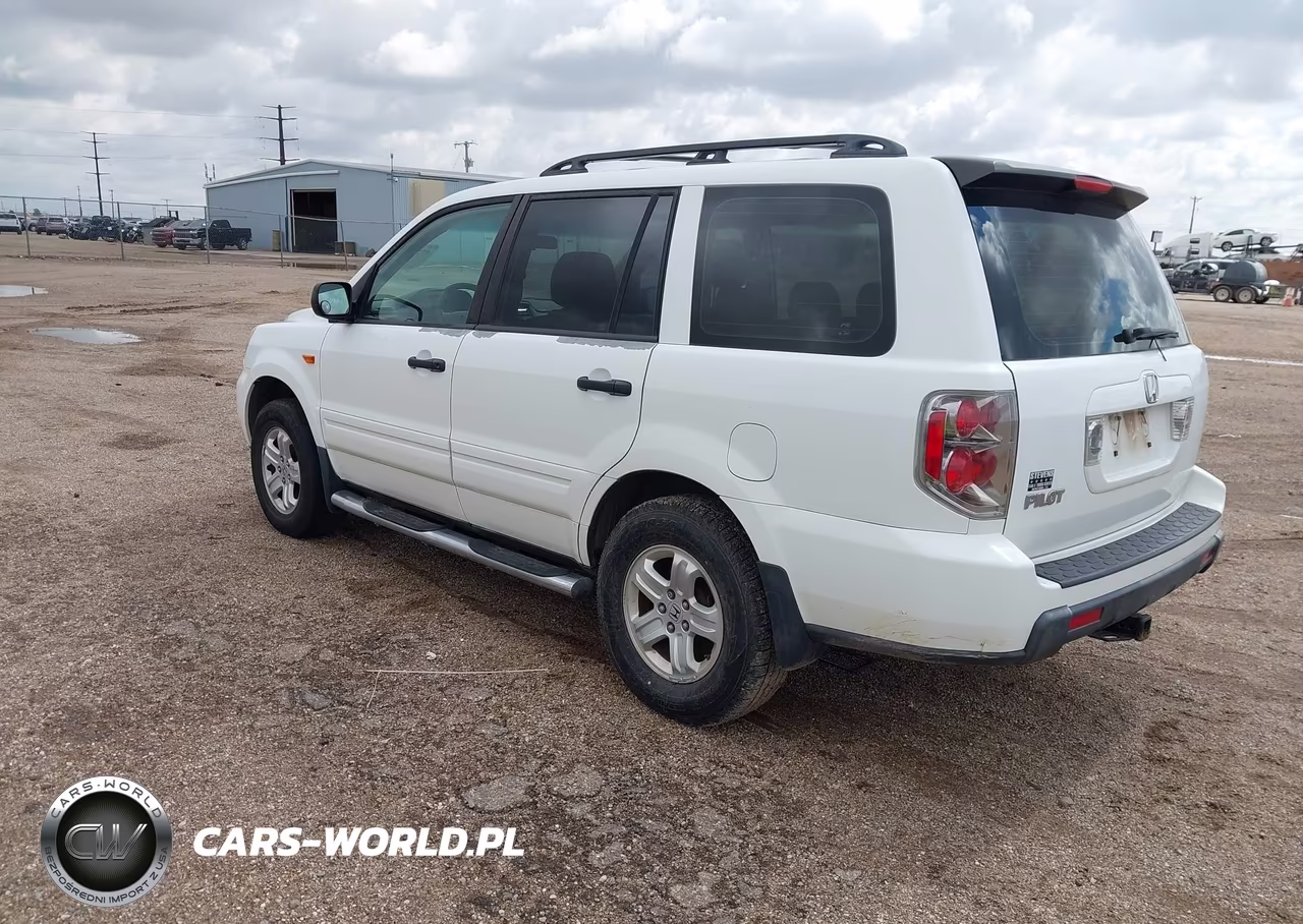 2007 Honda Pilot Lx VIN:5FNYF28137B020572 - 3
