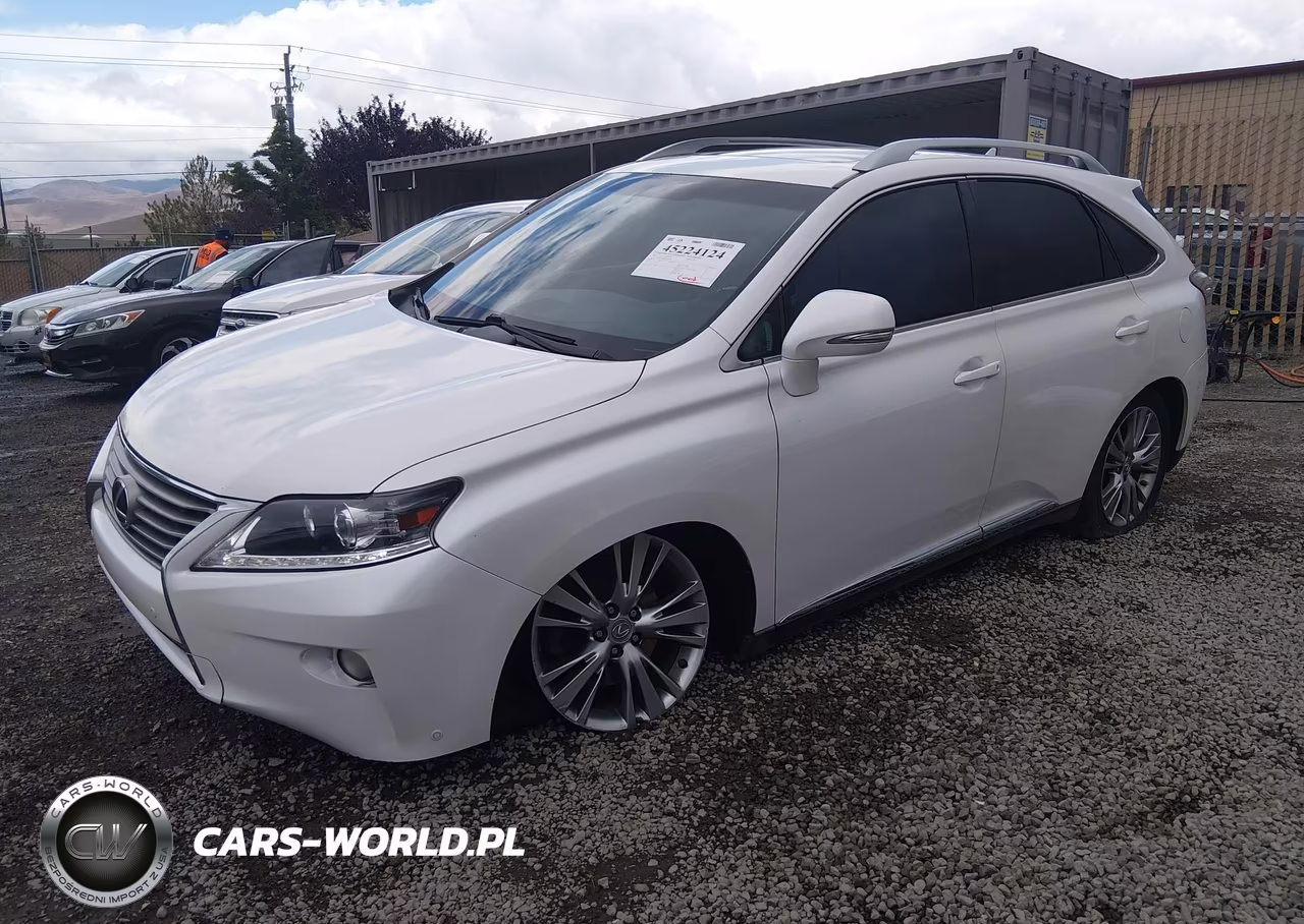 2013 Lexus Rx 350 VIN:2T2BK1BA6DC225108 - 2