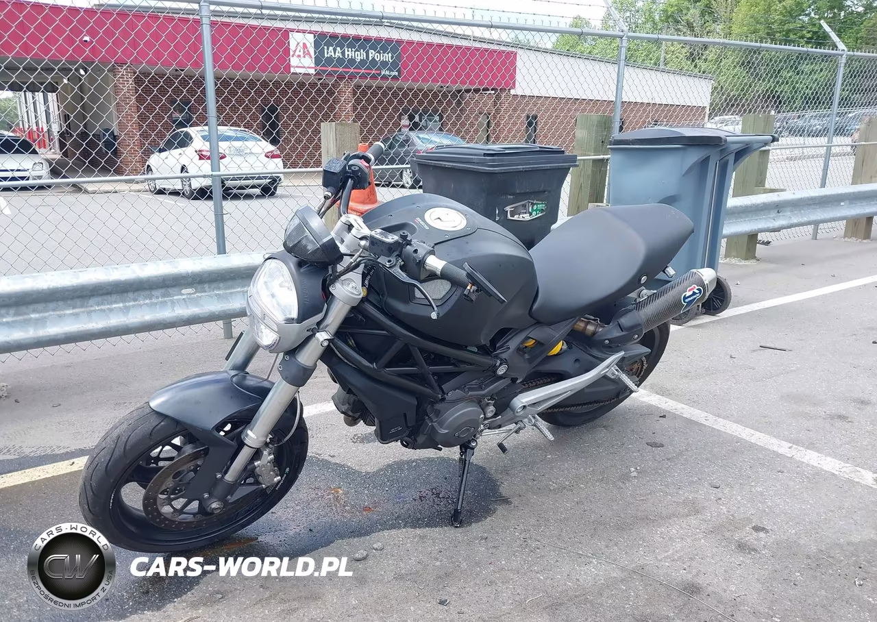 2009 Ducati Monster 696 VIN:ZDM1RADN39B000909 - 2