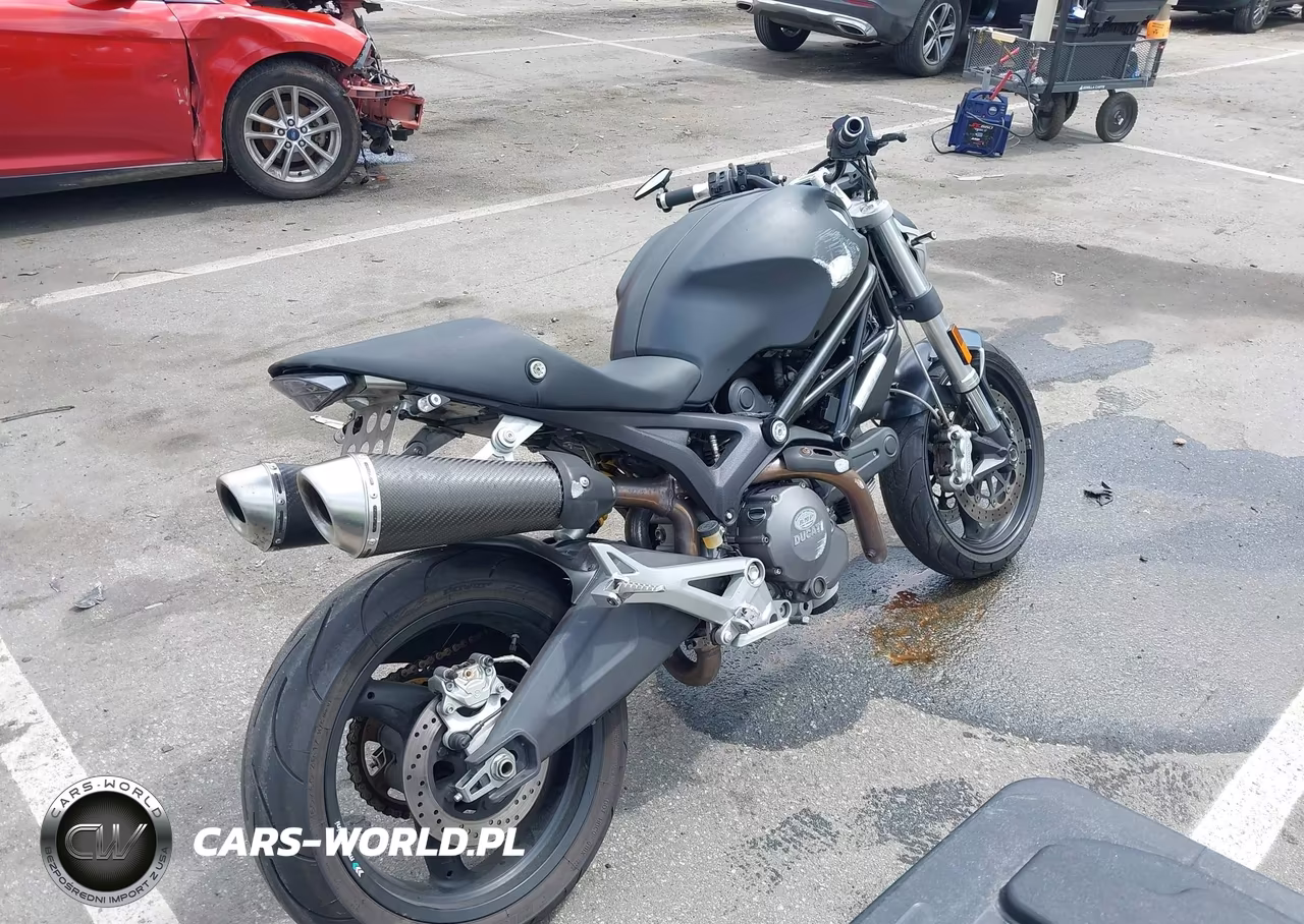 2009 Ducati Monster 696 VIN:ZDM1RADN39B000909 - 4