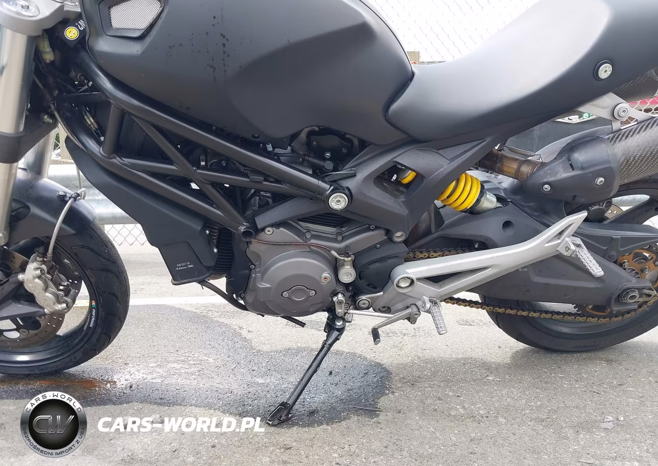 2009 Ducati Monster 696 VIN:ZDM1RADN39B000909 - 9