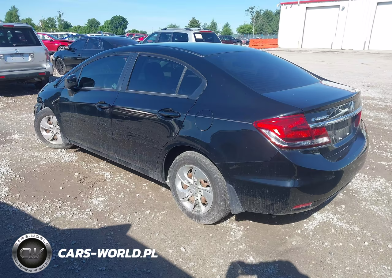 2015 Honda Civic Lx VIN:19XFB2F59FE083494 - 3