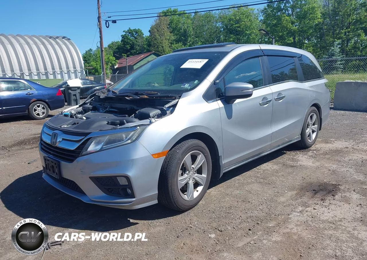2018 Honda Odyssey Ex-L VIN:5FNRL6H76JB005743 - 2