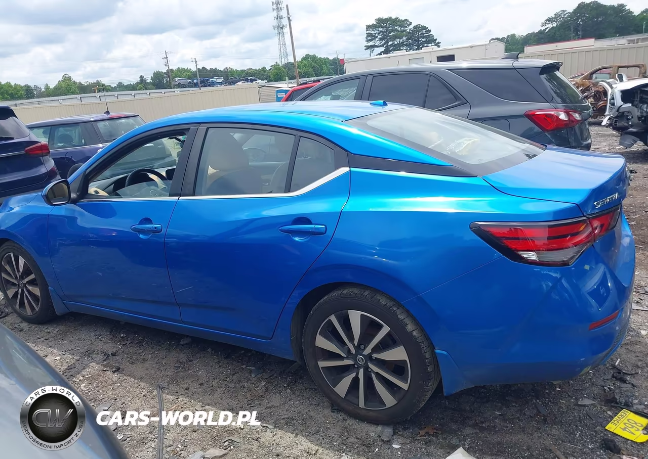2021 Nissan Sentra Sv Xtronic Cvt VIN:3N1AB8CV0MY260580 - 14