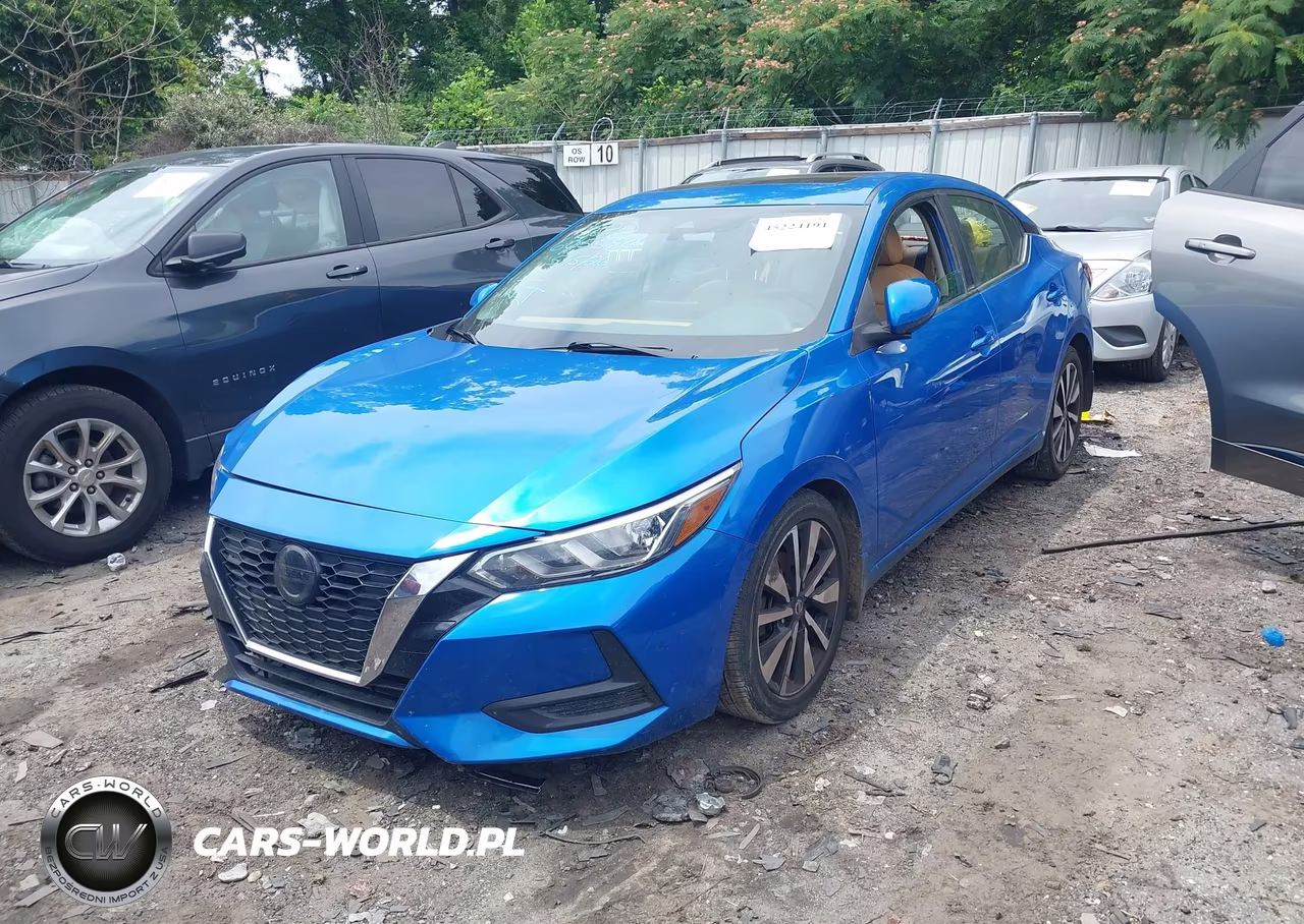 2021 Nissan Sentra Sv Xtronic Cvt VIN:3N1AB8CV0MY260580 - 2