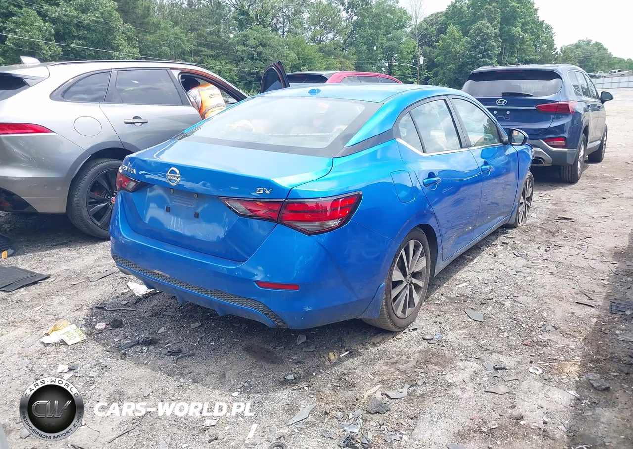 2021 Nissan Sentra Sv Xtronic Cvt VIN:3N1AB8CV0MY260580 - 4