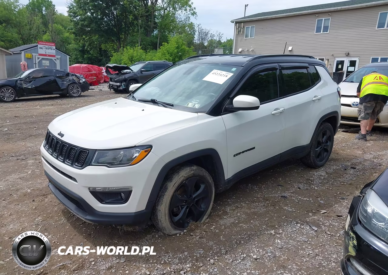 2018 Jeep Compass Altitude 4X4 VIN:3C4NJDBB7JT454789 - 2