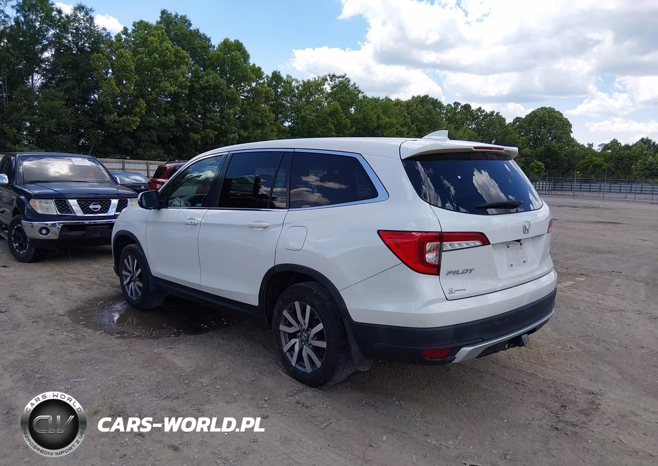 2019 Honda Pilot Ex-L VIN:5FNYF6H57KB062164 - 3