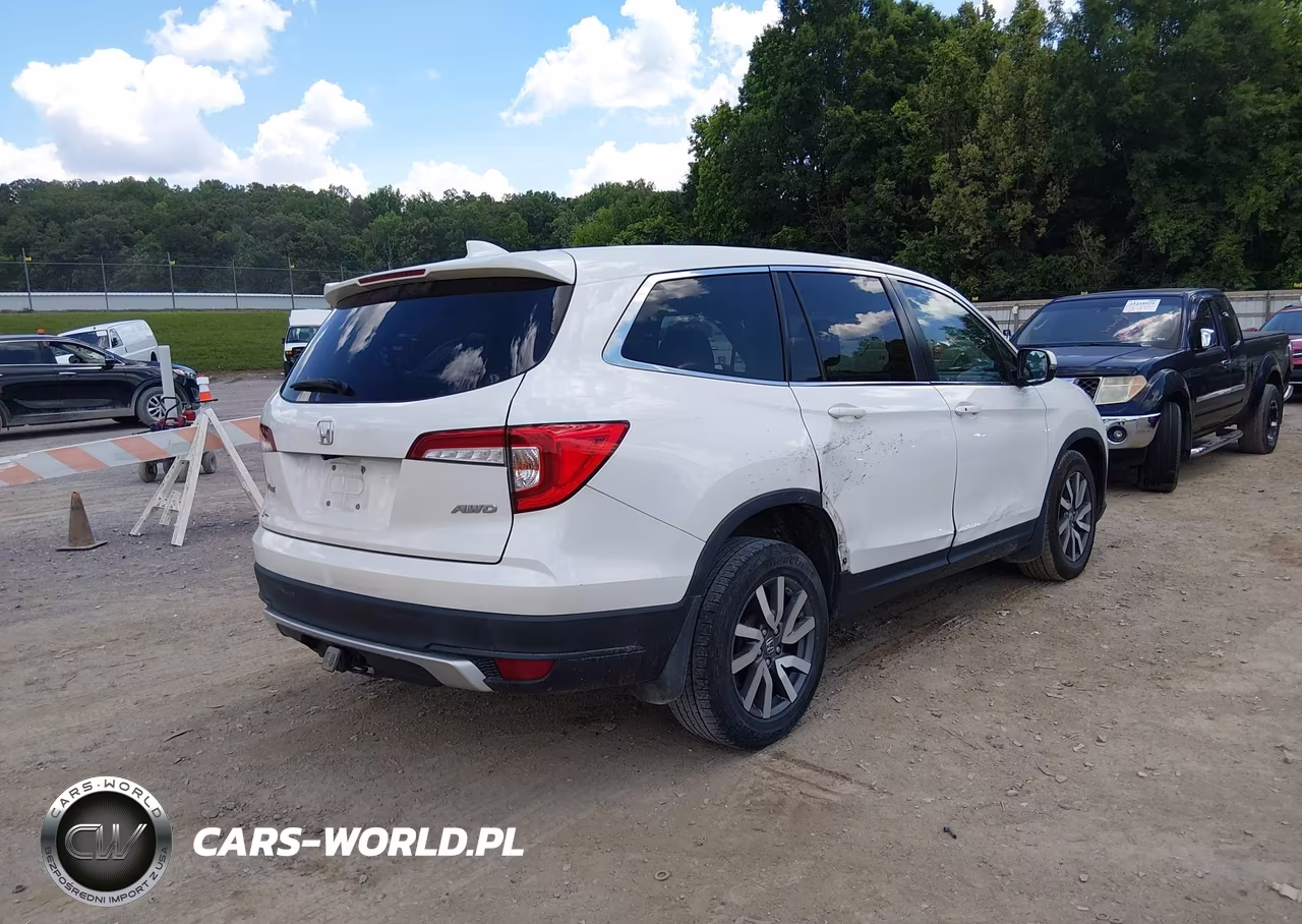 2019 Honda Pilot Ex-L VIN:5FNYF6H57KB062164 - 4