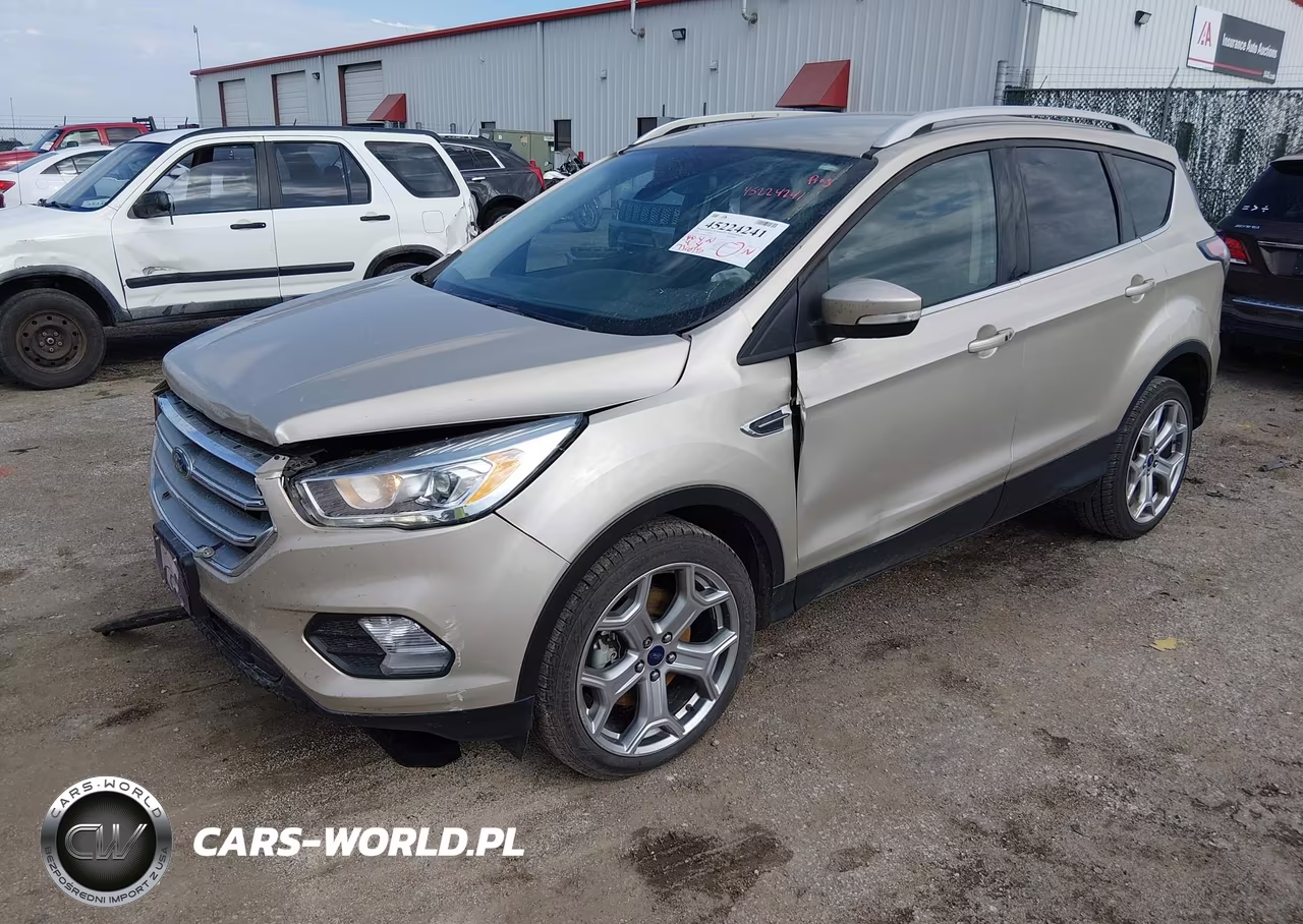 2017 Ford Escape Titanium VIN:1FMCU9J95HUA04063 - 2