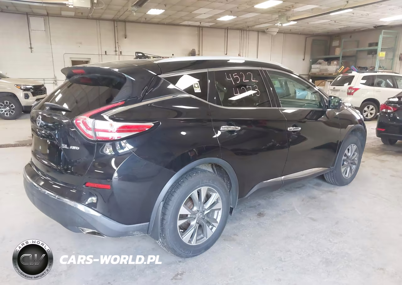 2018 Nissan Murano Sl VIN:5N1AZ2MH6JN163600 - 4