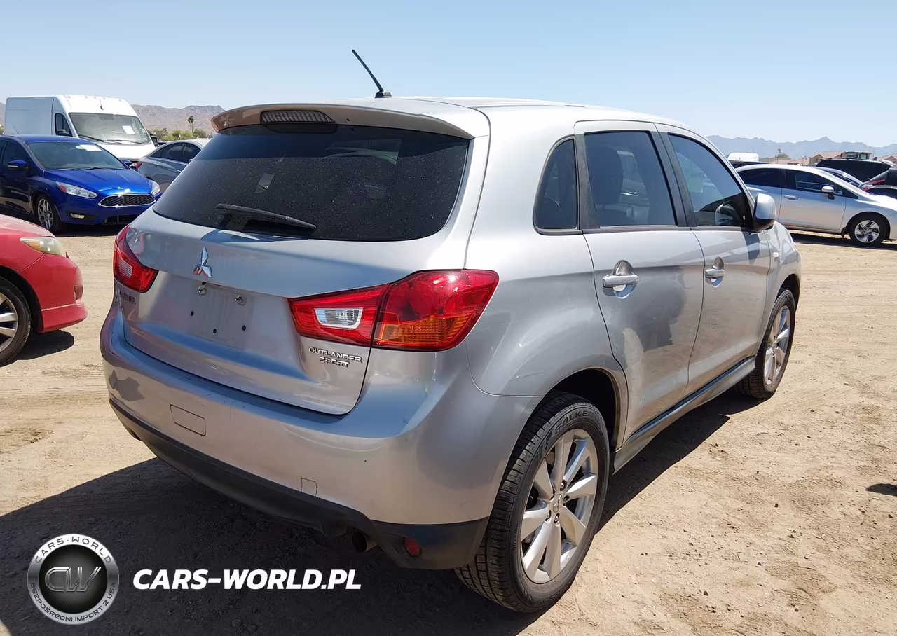 2015 Mitsubishi Outlander Sport Es VIN:4A4AP3AU1FE010186 - 14