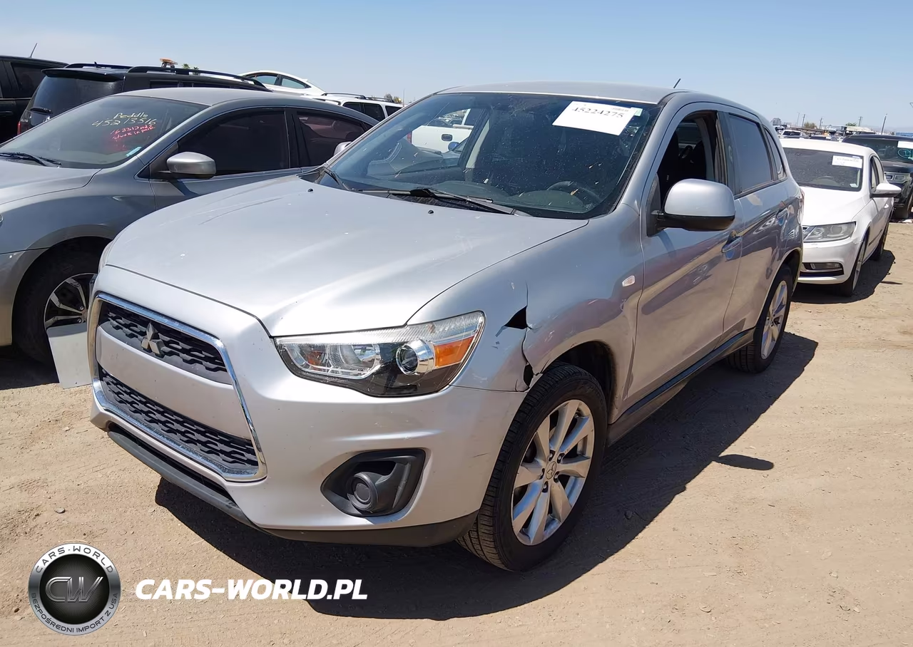 2015 Mitsubishi Outlander Sport Es VIN:4A4AP3AU1FE010186 - 2