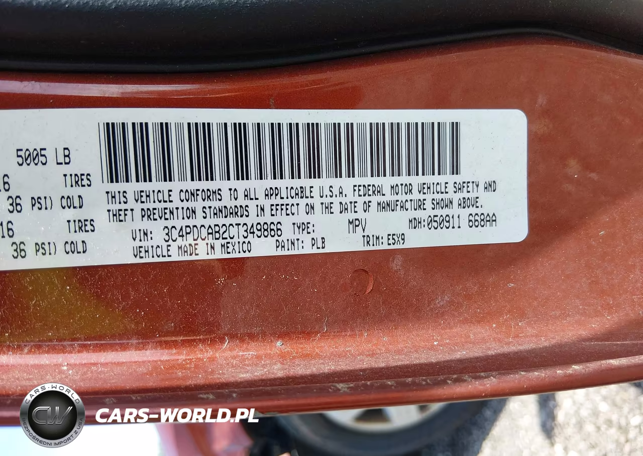 2012 Dodge Journey Se-Avp VIN:3C4PDCAB2CT349866 - 9