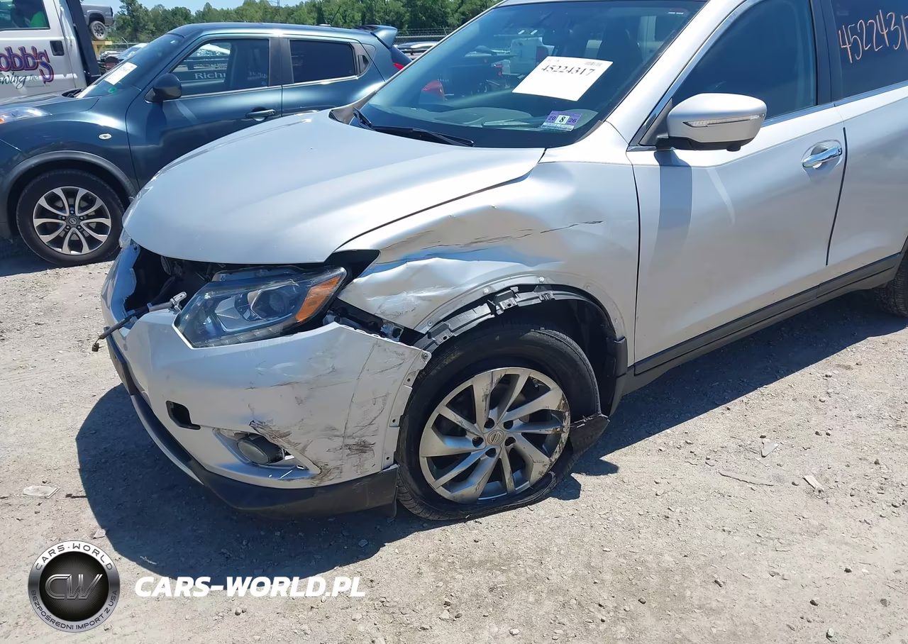 2015 Nissan Rogue Sl VIN:5N1AT2MV6FC916598 - 6