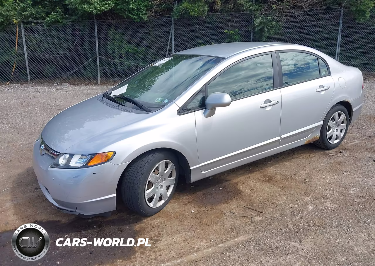2007 Honda Civic Lx VIN:1HGFA165X7L043822 - 2