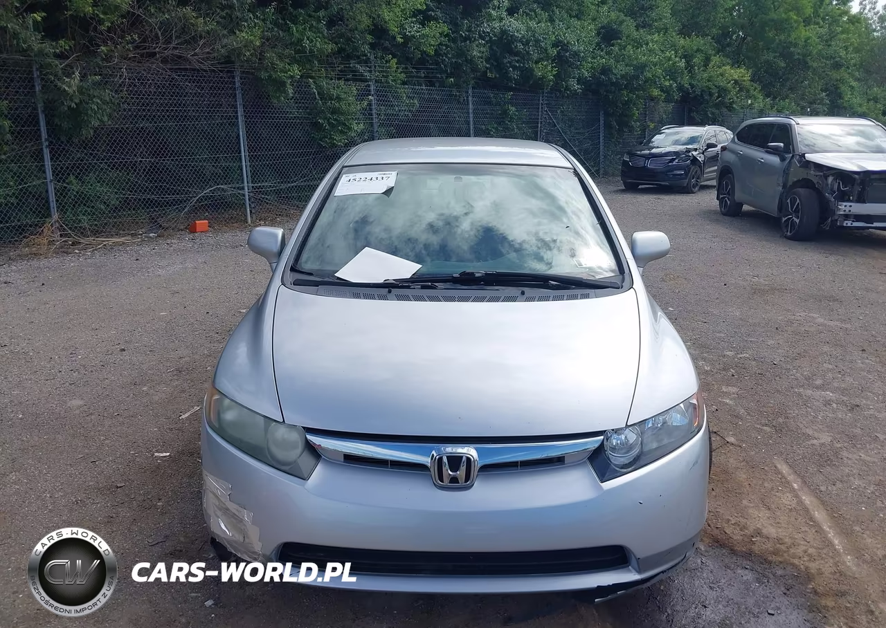 2007 Honda Civic Lx VIN:1HGFA165X7L043822 - 6