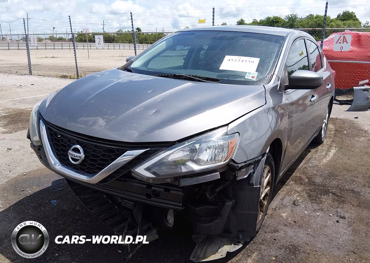 2019 Nissan Sentra Sv VIN:3N1AB7AP2KL627312 - 2