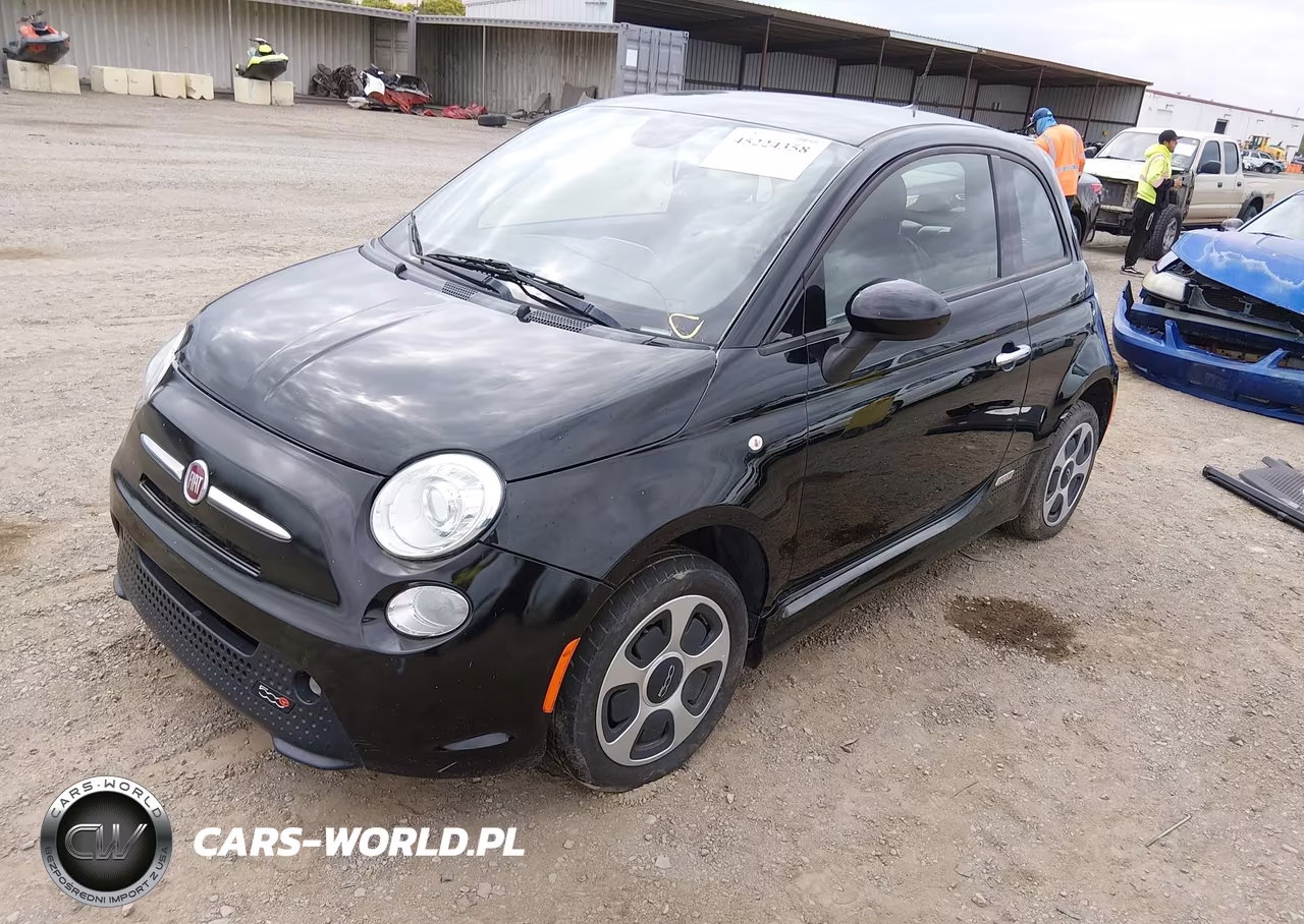 2016 Fiat 500E Battery Electric VIN:3C3CFFGE9GT152408 - 2
