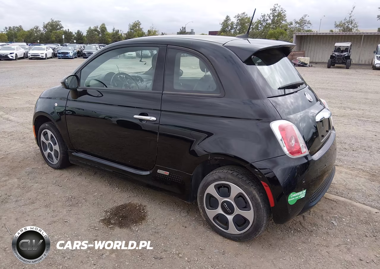 2016 Fiat 500E Battery Electric VIN:3C3CFFGE9GT152408 - 3